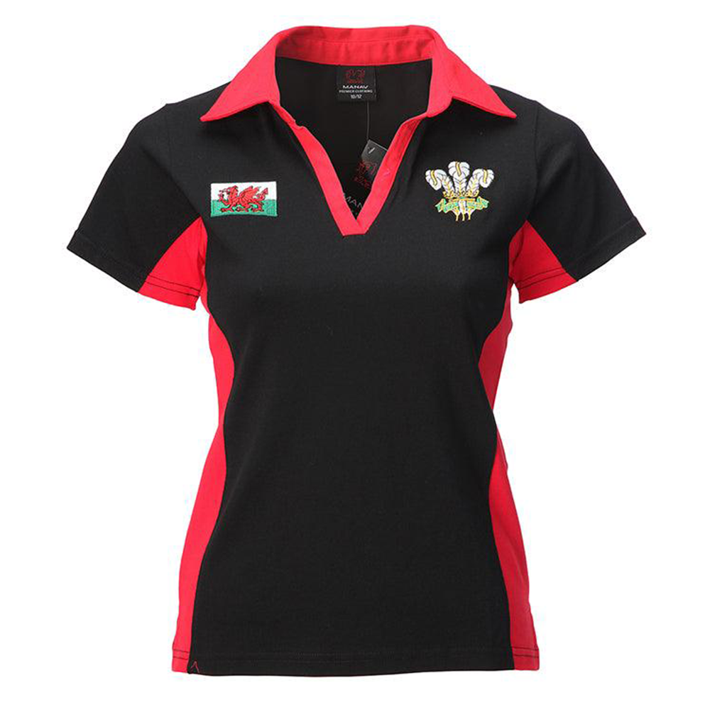 Ladies Contrast Rugby Shirt | Stylish Modern Rugby-Inspired Women's Top | Flattering Fit, Durable & Breathable Fabric | Bold Two-Tone Design | Perfect for Match Days, Travel & Everyday Casual Wear